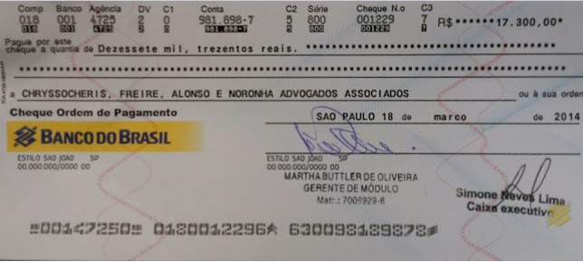 Como Preencher Cheque Banco Do Brasil Images And Photos Finder 4232