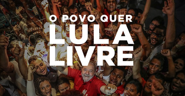 Image result for imagem lula livre e o povo